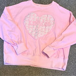 Altar'd State Pink Heart Kids Top